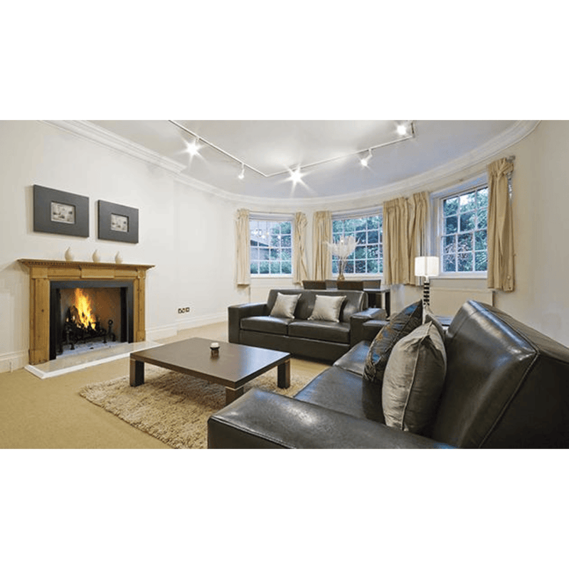 Superior WRT45000 Series Traditional White Stacked Refractory Panels Wood Burning Fireplace WRT4536WS