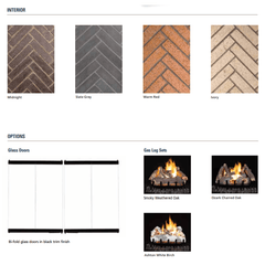 Superior WRT8000 Series 48 Inch Traditional Wood Burning Masonry Fireplace WRT8048