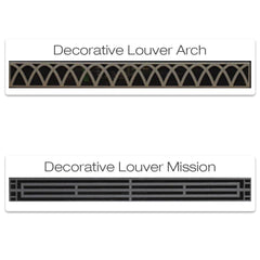 Empire 36" Madison Premium Double-Sided Direct Vent Gas Fireplace with Banded Brick Liner DVP36SP32EP