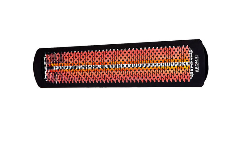 Bromic Heating 56-Inch 6000W Tungsten Smart-Heat Dual Element 240V Electric Infrared Patio Heater - Black - BH0420033