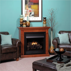 Empire 26" Lincoln Deluxe Vent-Free Gas Fireplace with Contour Burner VFD26FP30L10P