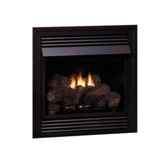 Empire 26" Lincoln Deluxe Vent-Free Gas Fireplace with Contour Burner and Mantel Combination VFD26FM30CP