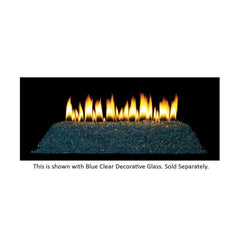 Empire 24-Inch Loft Contemporary Multi-Sided Vent-Free Gas Burner Only VFRU24P