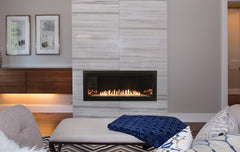 Empire 48" Boulevard Vent-Free Linear Gas Fireplace with Barrier VFLB48FP30P