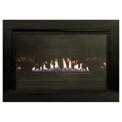 Empire 29" Loft Vent-Free Gas Fireplace Insert with Barrier and Black Liner VFLC10IN32P