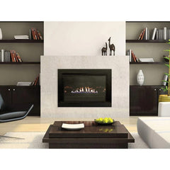 Empire 29" Loft Vent-Free Gas Fireplace Insert with Barrier and Black Liner VFLC10IN32P