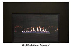 Empire 29" Loft Vent-Free Gas Fireplace Insert with Barrier and Black Liner VFLC10IN32P