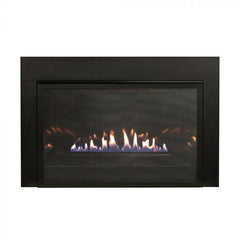 Empire 32" Loft Vent-Free Gas Fireplace Insert with Barrier and Black Liner VFLC28IN32P