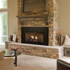 Empire 32" Franklin Vent-Free Gas Fireplace Insert with Log Set and Brick Liner VFPC28IN33P