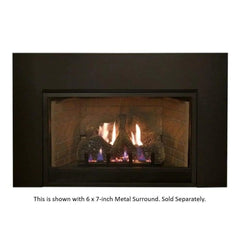 Empire 32" Franklin Vent-Free Gas Fireplace Insert with Log Set and Brick Liner VFPC28IN33P