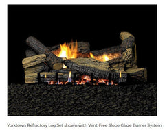 Empire Vent-Free Slope Glaze Gas Burner Only with Variable Flame Remote Control VFSV16NAT