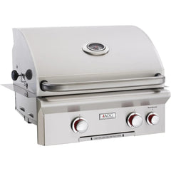 AOG American Outdoor Grill 24” Built-in T-Series Gas Grill with Rotisserie & Back Burner 24NBT