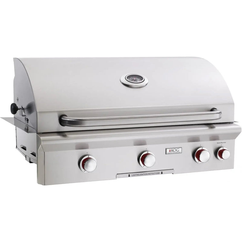 AOG American Outdoor Grill 36-Inch T-Series Built-In Gas Grill with Rotisserie 36NBT
