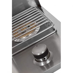 Blaze Drop-In Single Burner with 12,000 BTU Brass Burner for Outdoor Kitchens – BLZ-SB1 Series