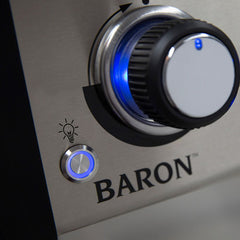 Broil King Baron 490 Pro Gas Grill with Rotisserie and Side Burner - BK875244