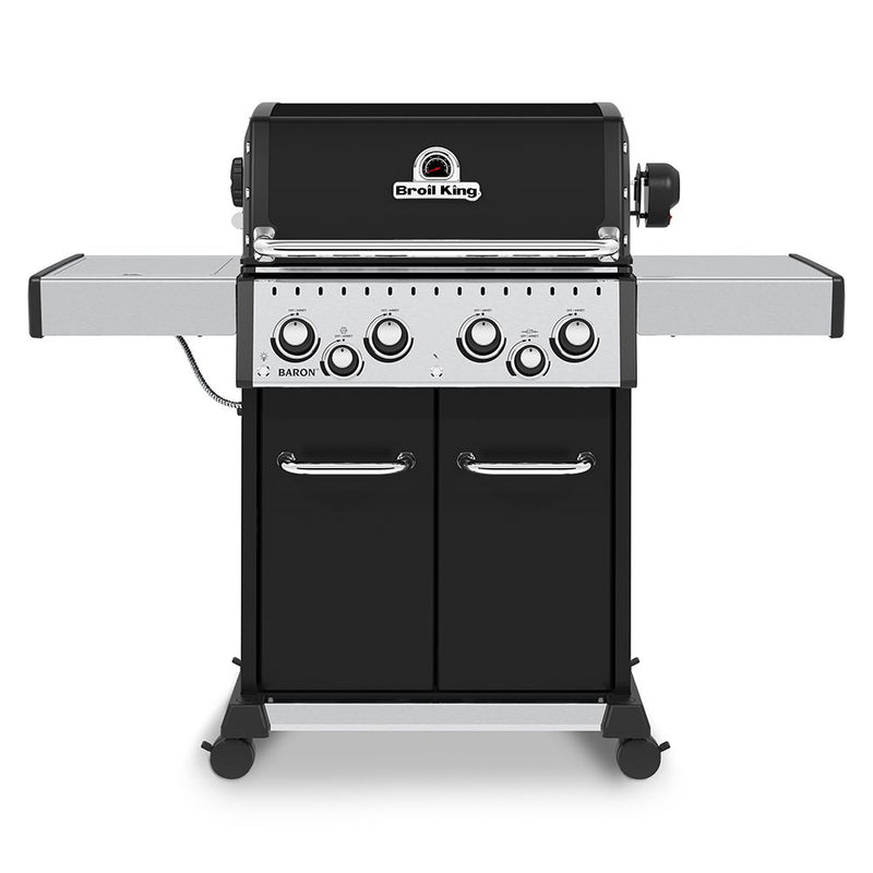 Broil King Baron 490 Pro Gas Grill with Rotisserie and Side Burner - BK875244