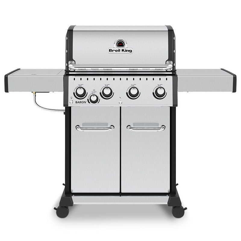 Broil King Baron S440 Pro Gas Grill with Side Burner - BK875924