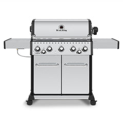Broil King Baron S590 Pro Gas Grill with Rotisserie and Side Burner - BK876944