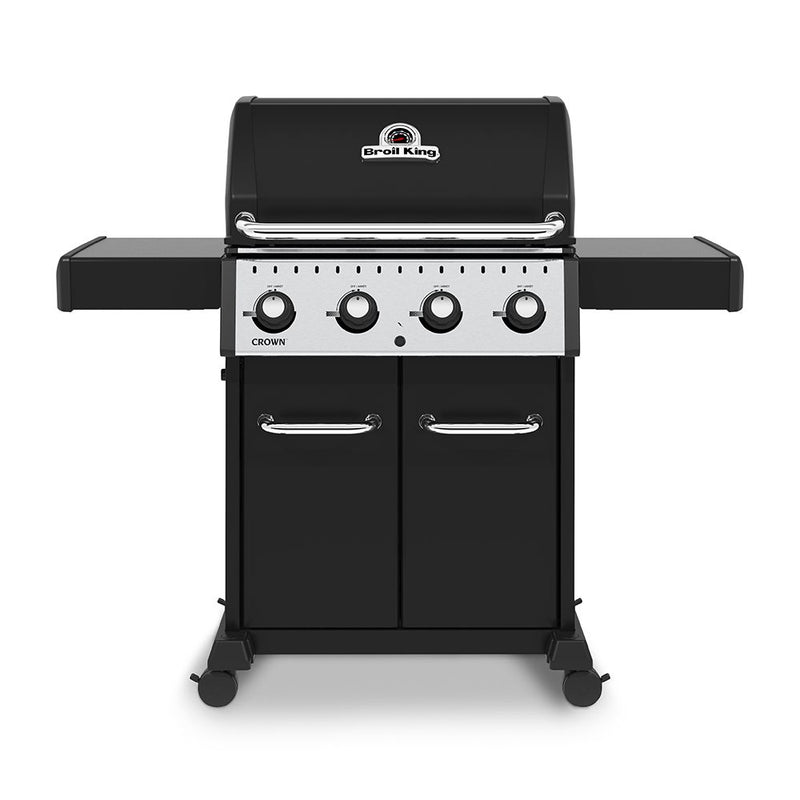 Broil King Crown 420 Black 4-Burner Gas Grill, 57-Inches BK865254