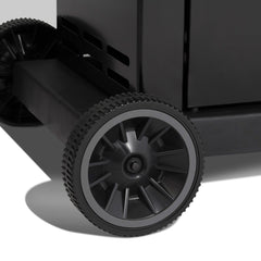 Broil King Monarch 390 3-Burner Grill on 2-Wheel Cart with Side Burner, 22-Inches BK834284