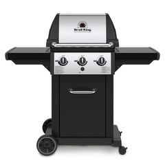 Broil King Monarch 320 3-Burner Grill on 2-Wheel Cart, 22-Inches BK834254