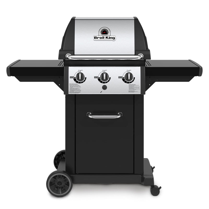 Broil King Monarch 320 3-Burner Grill on 2-Wheel Cart, 22-Inches BK834254