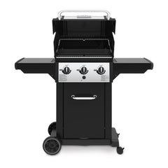 Broil King Monarch 320 3-Burner Grill on 2-Wheel Cart, 22-Inches BK834254