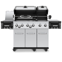 Broil King Regal S690 Pro Gas Grill with Rotisserie and Side Burner - BK957944