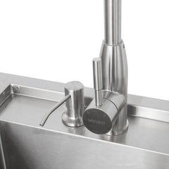 Blaze 30-Inch Outdoor Beverage Center with Hot/Cold Faucet and Ice Bin – Stainless Steel Prep Station