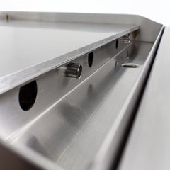 Blaze 30-Inch Built-In Gas Griddle with Dual U-Burners and LED Knobs – LTE Series BLZ-GRID-LTE-NG