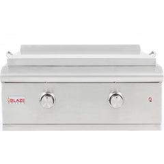 Blaze 30-Inch Built-In Gas Griddle with Dual U-Burners and LED Knobs – LTE Series BLZ-GRID-LTE-NG