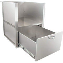 Blaze BLZ-KMDO-SLV Kamado Island Sleeve with Drawer, 34-inches