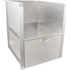 Blaze BLZ-KMDO-SLV Kamado Island Sleeve with Drawer, 34-inches