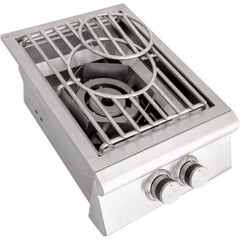 Blaze BLZ-PBLTE3 Built-In Power Burner with Lights, Wok Ring and Lid