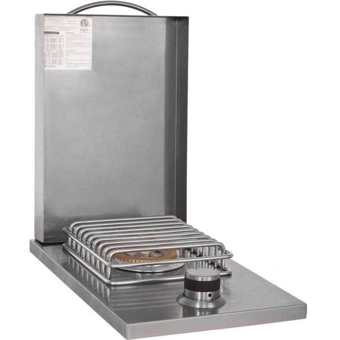 Blaze Drop-In Single Burner with 12,000 BTU Brass Burner for Outdoor Kitchens – BLZ-SB1 Series