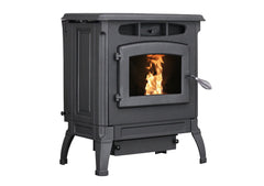 Breckwell 24-Inch Classic Cast Series Freestanding Pellet Stove on Legs Indoor SPC4000