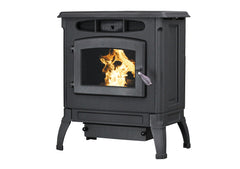 Breckwell 24-Inch Classic Cast Series Freestanding Pellet Stove on Legs Indoor SPC4000