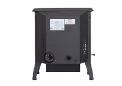 Breckwell 24-Inch Classic Cast Series Freestanding Pellet Stove on Legs Indoor SPC4000