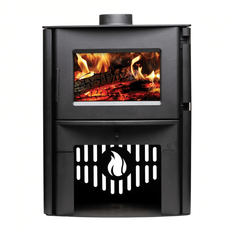 Breckwell Large Area Stove Series Wood‑Burning Stove on Pedestal Indoor SW2.5