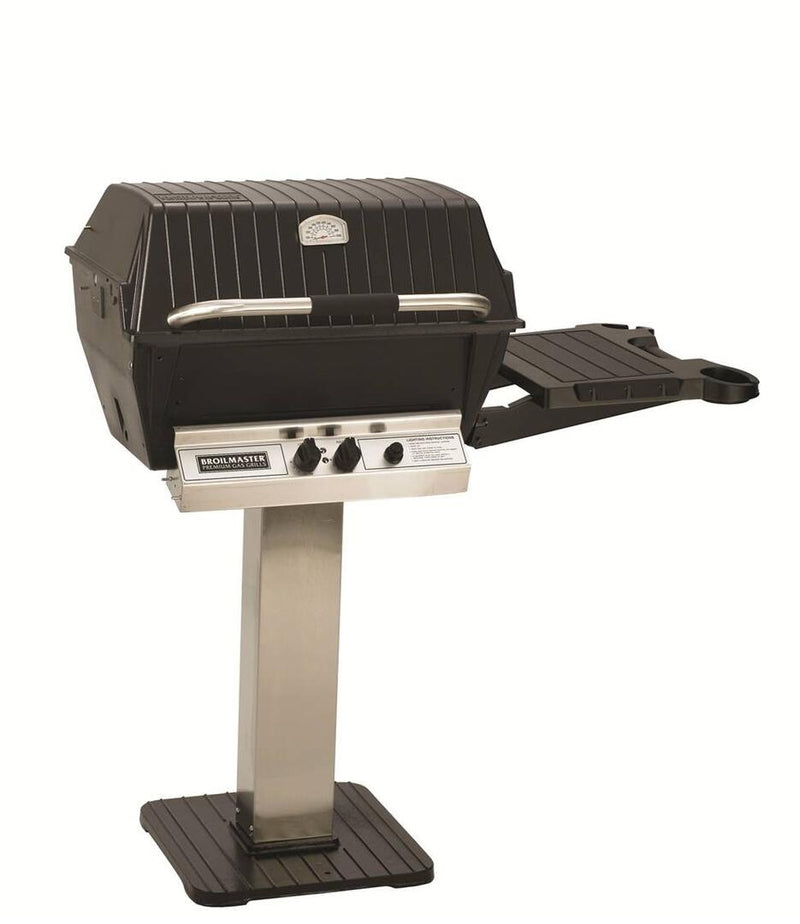 Broilmaster Premium Series 27-Inch Freestanding Natural Gas Grill with 2 Standard Burners in Black P3PK7N