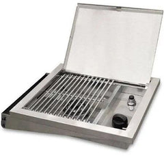 Infrared Side Burner with 10,000 BTU Capacity and Liquid Propane Compatibility for DPA153 Side Shelf (DPA151P) 