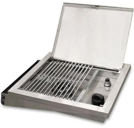 Infrared Side Burner with 10,000 BTU Capacity and Liquid Propane Compatibility for DPA153 Side Shelf (DPA151P) 