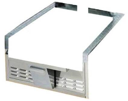 Stainless Steel Built-in kit for Broilmaster P3X, H3X, Q3X Grill (BHAX2)