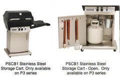 Stainless Steel Storage Cart/Base with Removable Casters (PSCB1)
