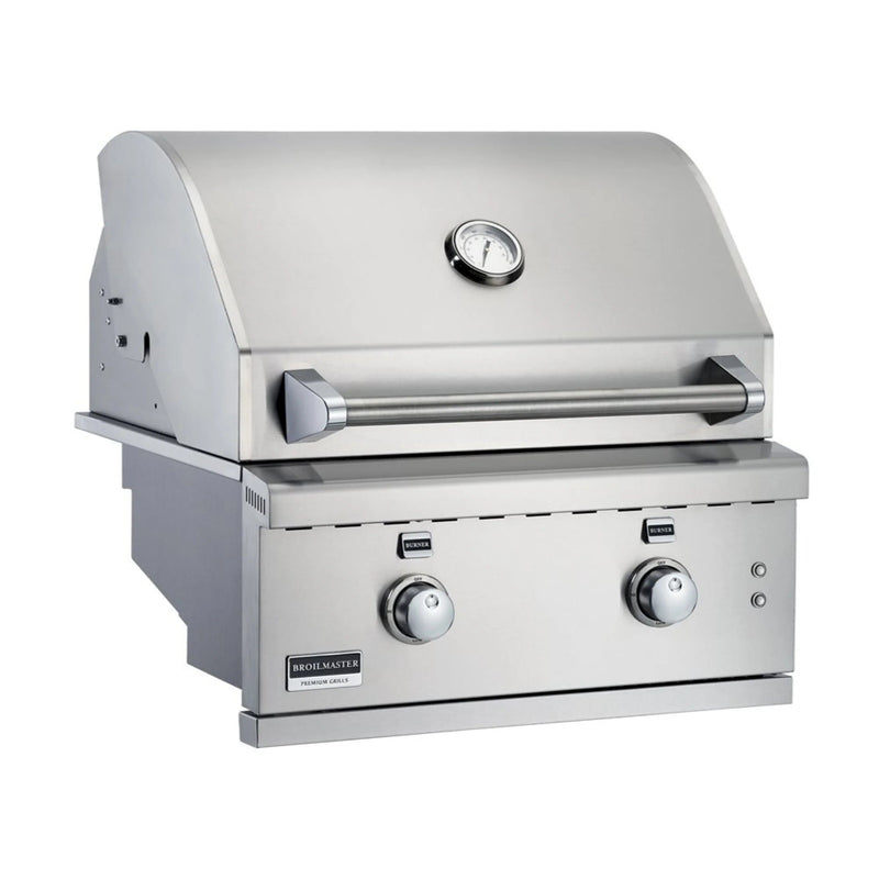 Broilmaster G-Series 26-Inch 2-Burner Premium Natural Gas Grill in Stainless Steel BSG262N