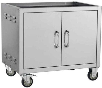 Bull Grills 30 Inch Accessories Series Grill Cart Angus for Gas Grills Outdoor 45551