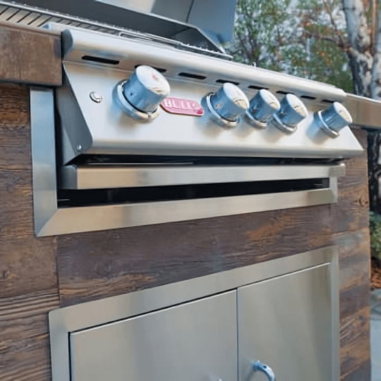 Bull Grills 30 Inch Accessories Series Finishing Frame Outdoor 49328