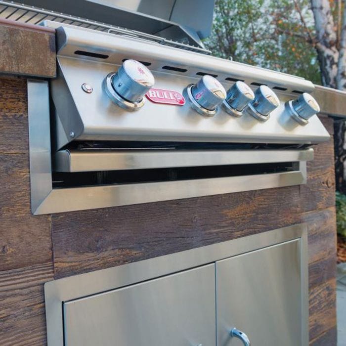 Bull Grills 38 Inch Accessories Series Finishing Frame Built-In Grill Outdoor 58726