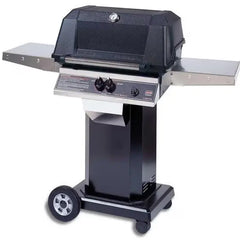 MHP WNK4DD Gas Grill With Stainless Steel Shelves And Stainless Grids