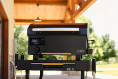 HALO Prime300 Battery Powered Countertop Pellet Grill with 300 sq in Cooking Area HS-1005-ANA